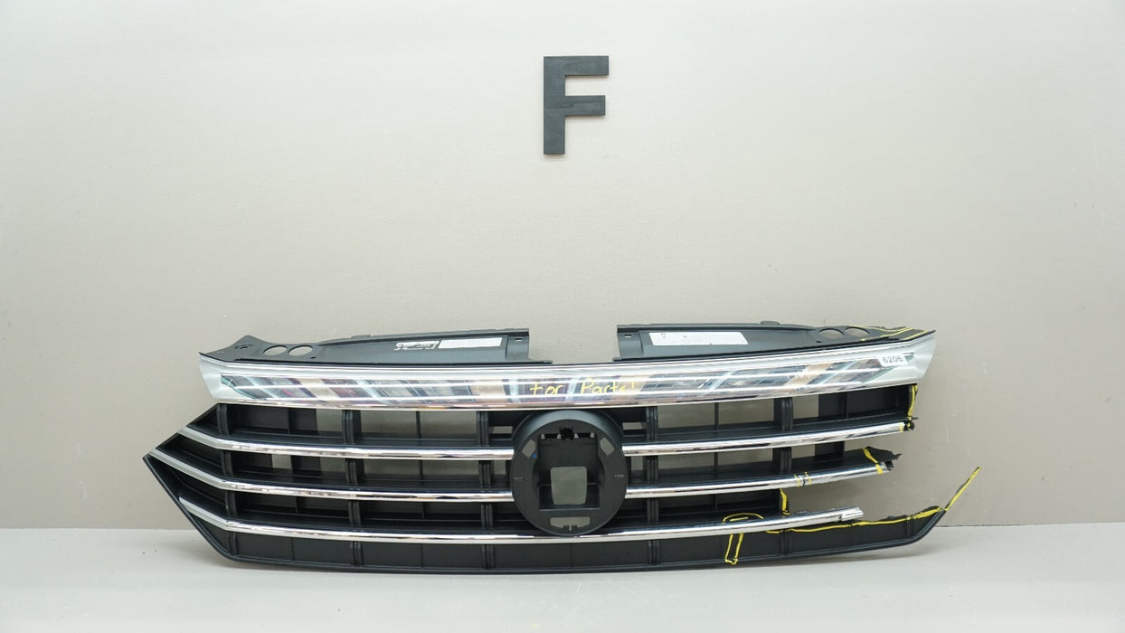 2019-2021 VOLKSWAGEN JETTA FRONT UPPER GRILLE 17A.853.653.E OEM FOR PARTS!!!