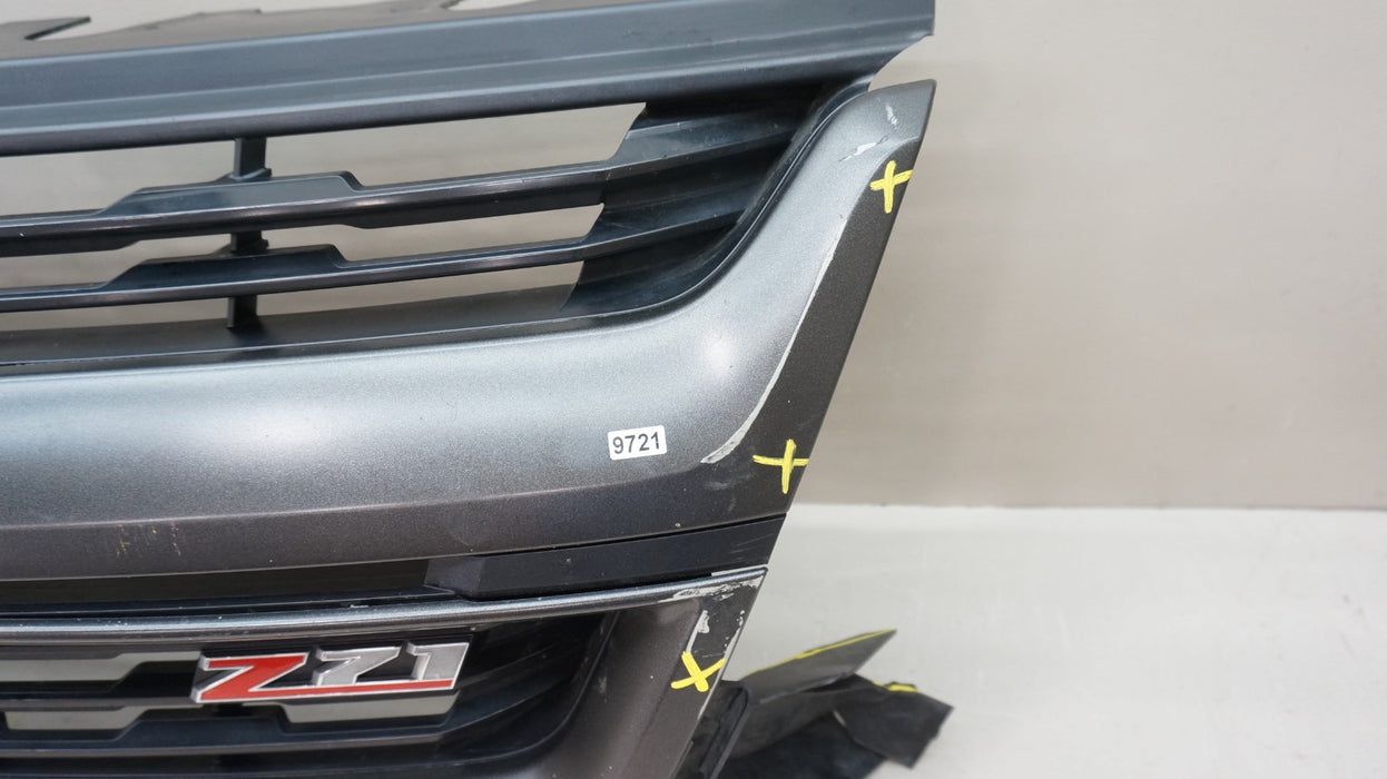 2015-2020 CHEVROLET COLORADO FRONT BUMPER RADIATOR GRILLE OEM 23451116