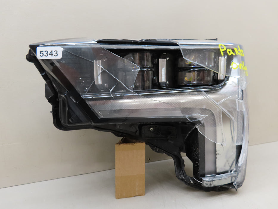 2022 2023 2024 TOYOTA TUNDRA FRONT LEFT DRIVER SIDE HEADLIGHT LED OEM PARTS ONLY