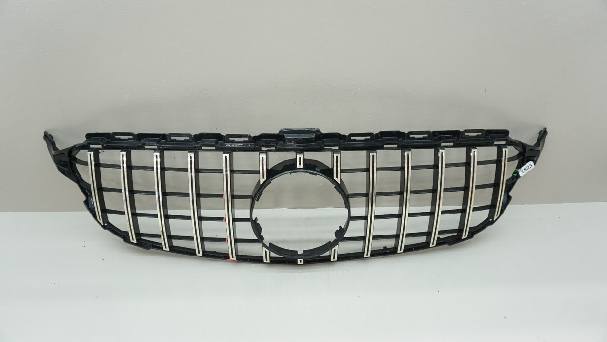2015-2018 MERCEDES BENZ W205 C CLASS GTR AMG STYLE CENTER GRILL GRILLE OEM