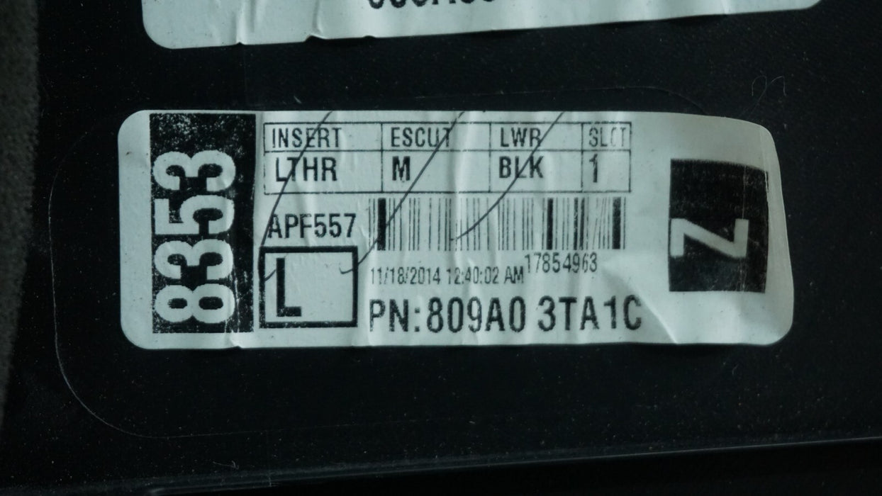 2013-2015 NISSAN ALTIMA FRONT RIGHT PASSENGER SIDE DOOR INTERIOR PANEL TRIM OEM