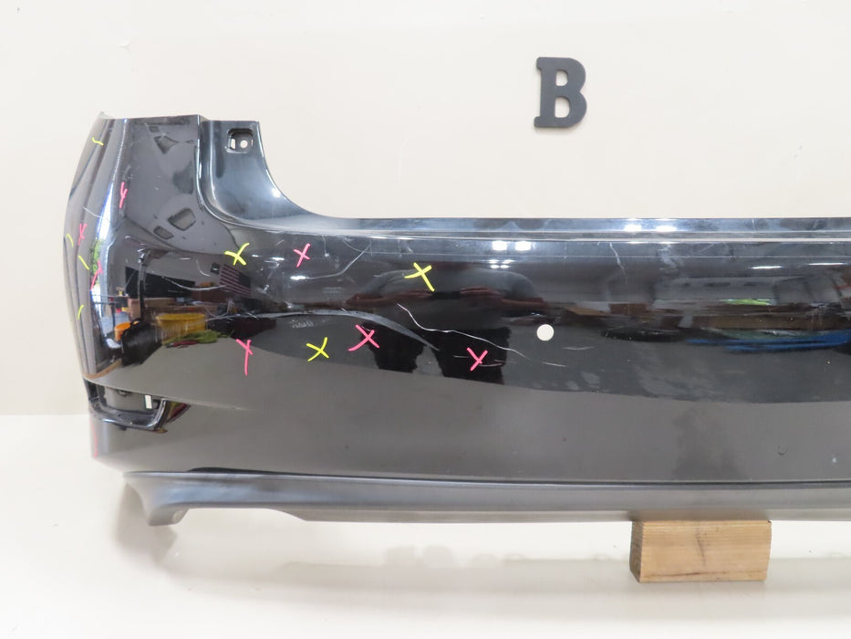 2013-2015 LEXUS ES350 REAR BUMPER COVER P#52159-33210 W/SENSOR HOLES OEM