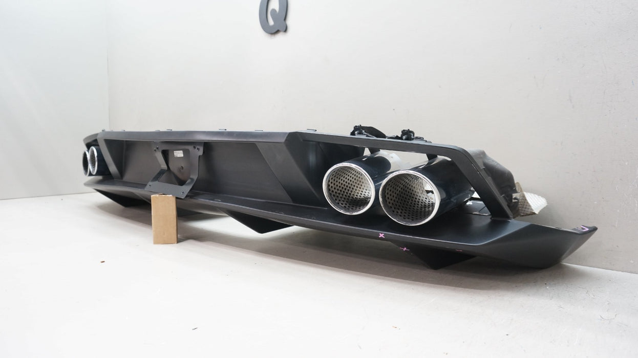 2009-2013 LAMBORGHINI GALLARDO REAR BUMPER DIFFUSER W/ EXHAUST TIPS 400807527D
