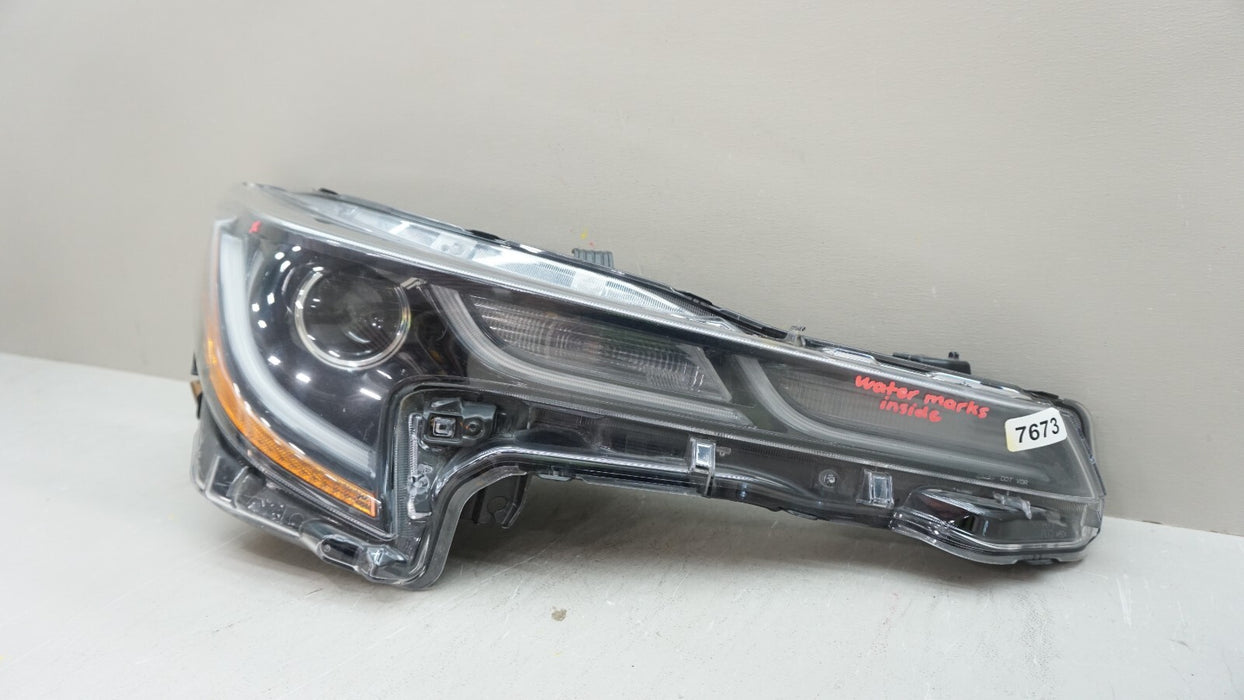 2020-2022 TOYOTA COROLLA FRONT RH RIGHT PASSENGER SIDE HEADLIGHT OEM
