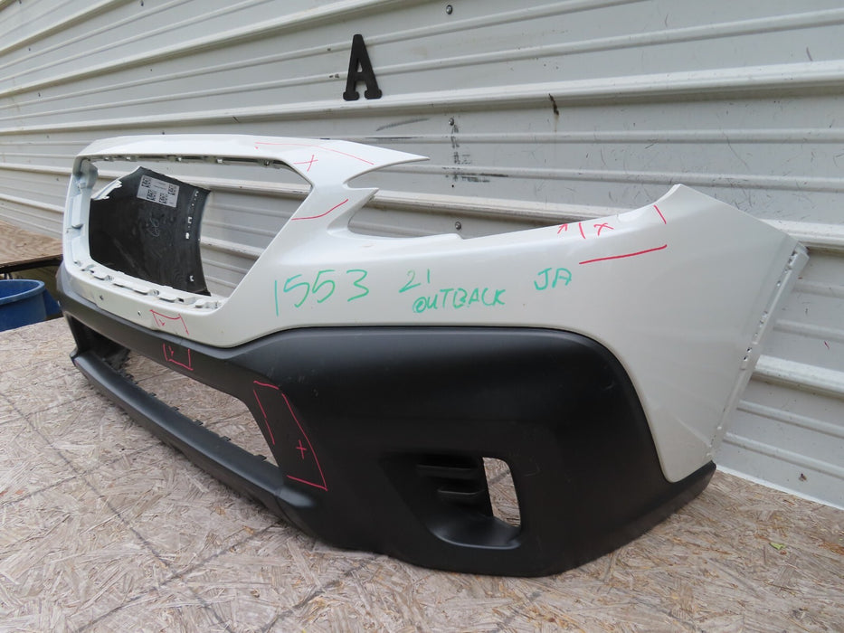 2020-2022 SUBARU OUTBACK 4DR WAGON FRONT BUMPER COVER PANEL OEM 57704AN01A