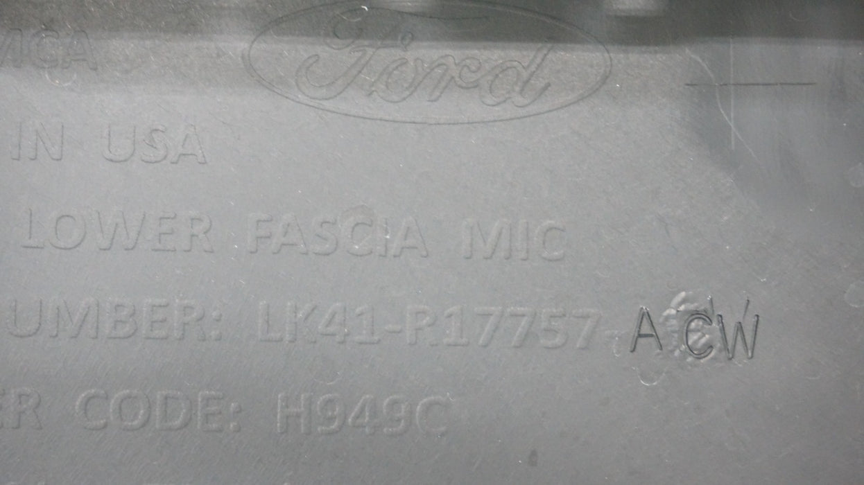 2020-2025 FORD TRANSIT 150 250 350 FRONT BUMPER COVER OEM LK41-R17757