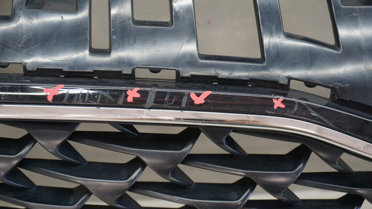 2020-2021 KIA SPORTAGE FRONT UPPER BUMPER RADIATOR GRILL GRILLE OEM 86355-D9600