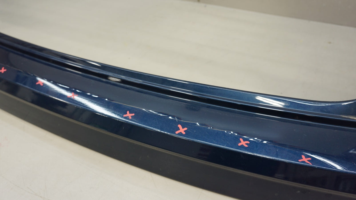 2017-2018 VOLKSWAGEN ATLAS REAR UPPER BUMPER COVER OEM 3CN807421