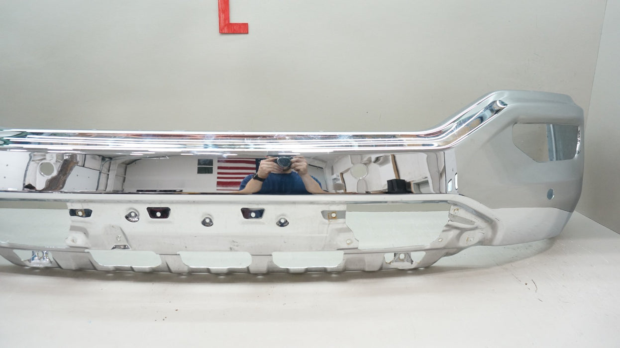 2016-2018 GMC SIERRA 1500 FRONT METAL BUMPER COVER AFTERMARKET CAPA