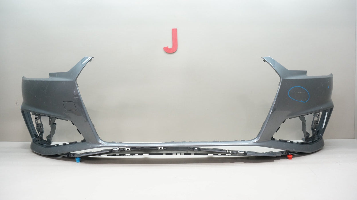 2017-2019 AUDI A4 S-LINE B9 FRONT BUMPER COVER PANEL OEM 8W0807437AB