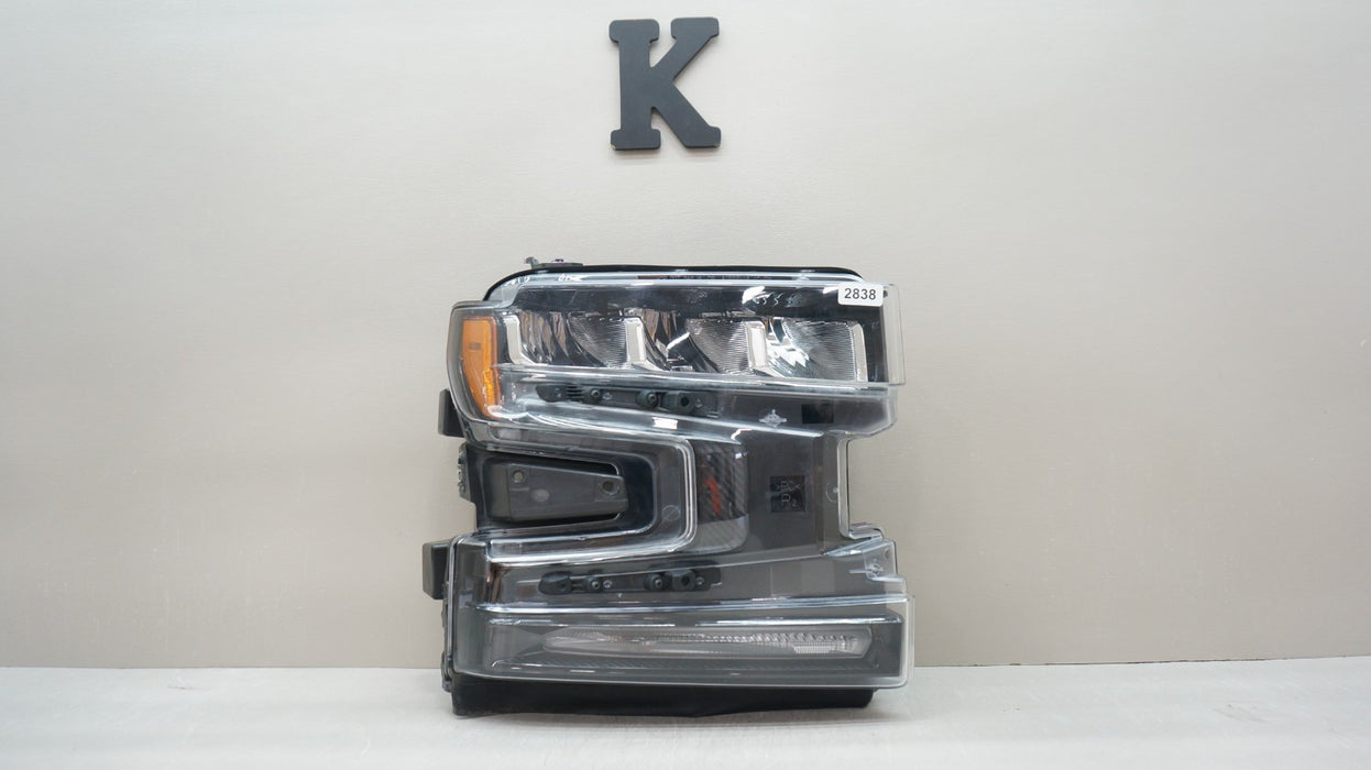 2019-2022 CHEVROLET SILVERADO 1500 FRONT RIGHT SIDE LED HEADLIGHT OEM 84879164