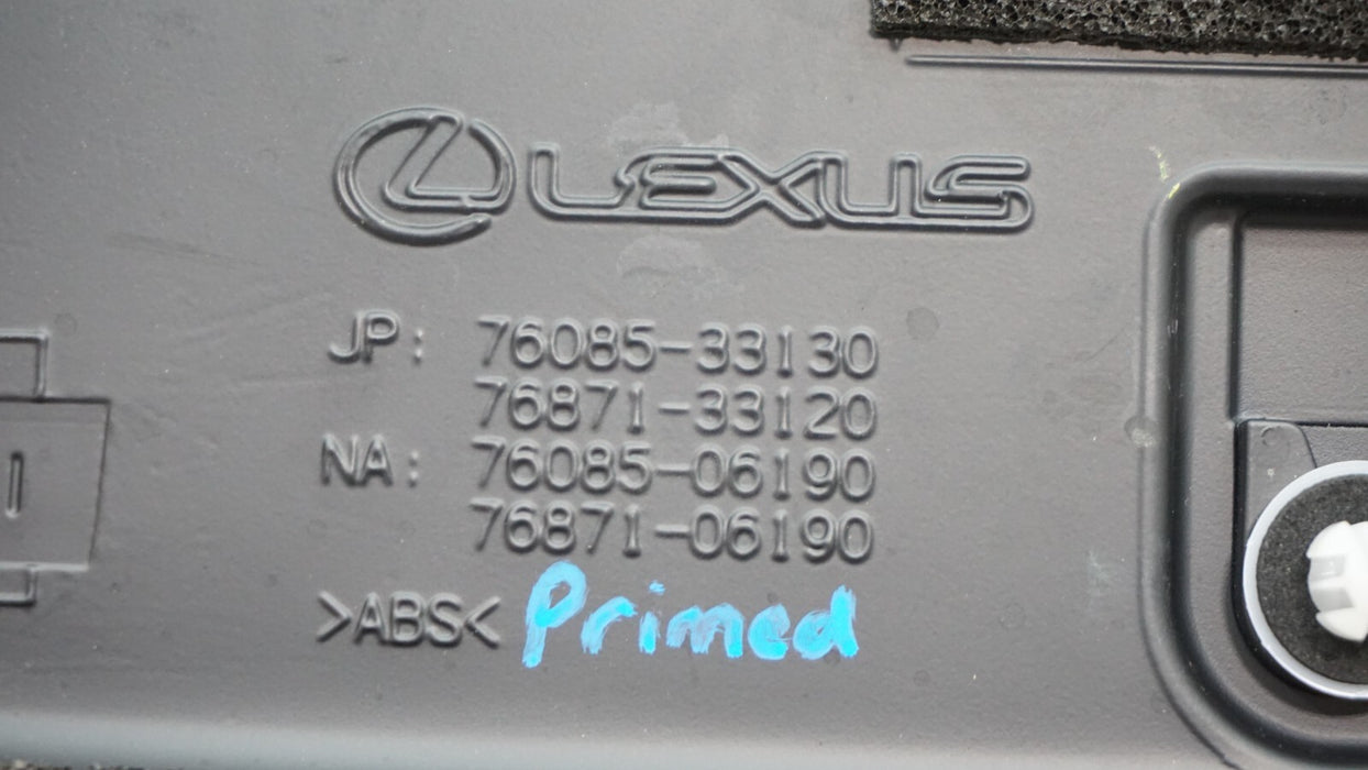 2019-2023 LEXUS ES250 ES350 ES300H TRUNK LID SPOILER LIP OEM 76085-33130