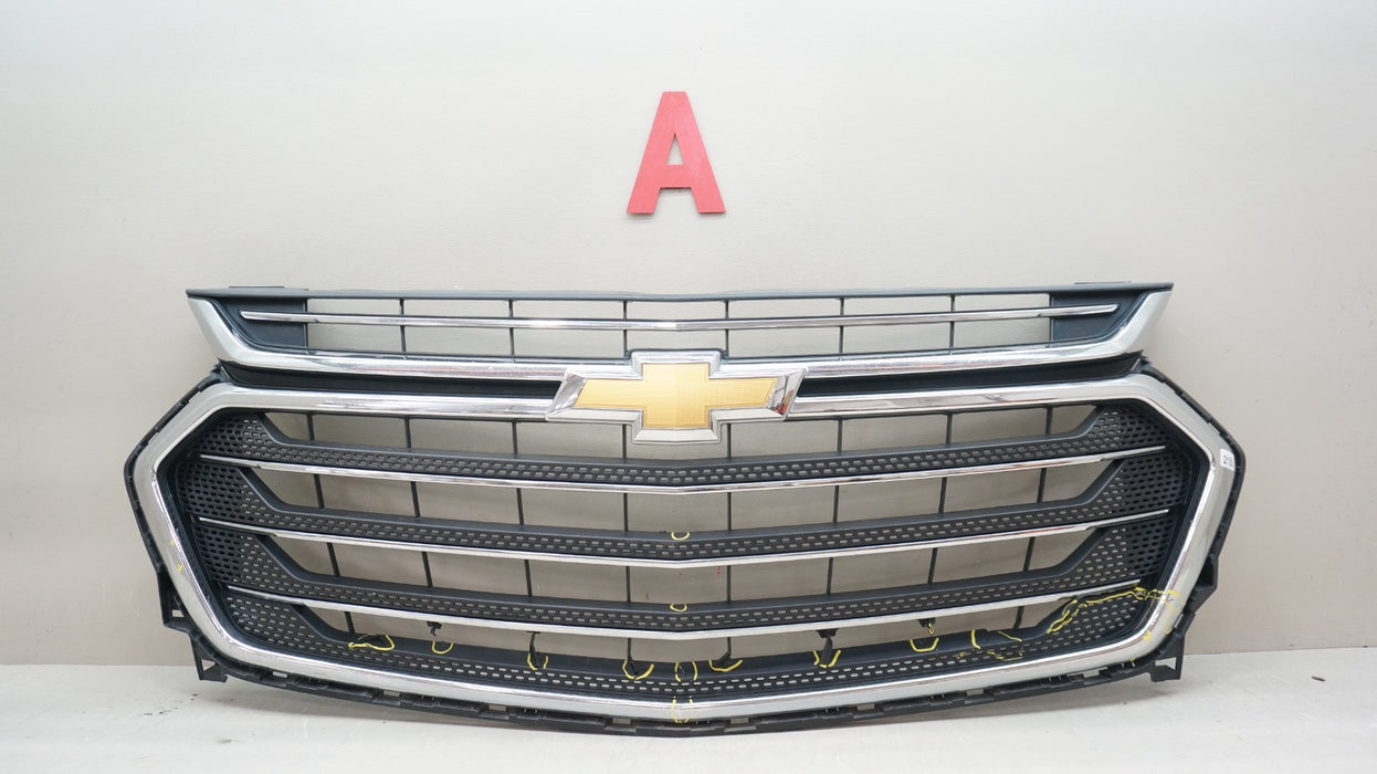 2018-2021 CHEVROLET TRAVERSE FRONT BUMPER RADIATOR GRILLE OEM 84344488 *DAMAGED*