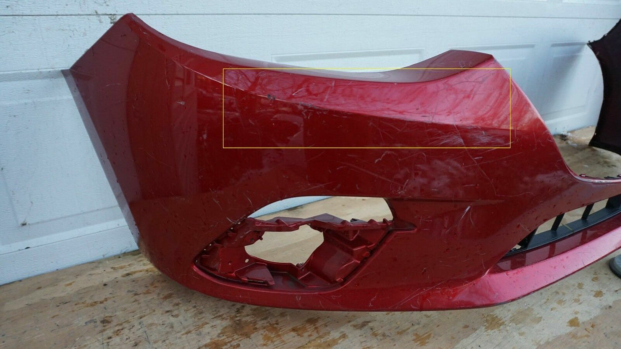 2014-2016 MAZDA 3 SPORT TOURING FRONT BUMPER COVER ASSEMBLY 14 15 16 OEM