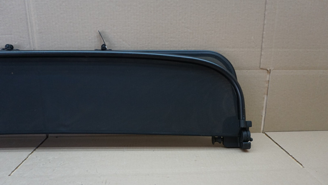 2006-2014 JAGUAR XK CONVERTIBLE REAR WINDBREAK WINDSTOP WIND DEFLECTOR BLACK OEM