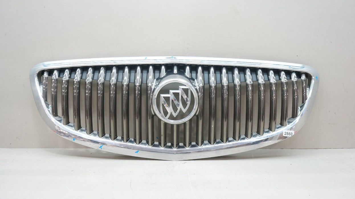 2008-2012 BUICK ENCLAVE FRONT UPPER BUMPER RADIATOR GRILLE OEM 25901369