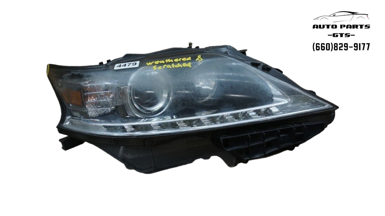 2013-2015 LEXUS RX350 RX450H FRONT RIGHT PASSENGER SIDE HEADLIGHT HALOGEN OEM