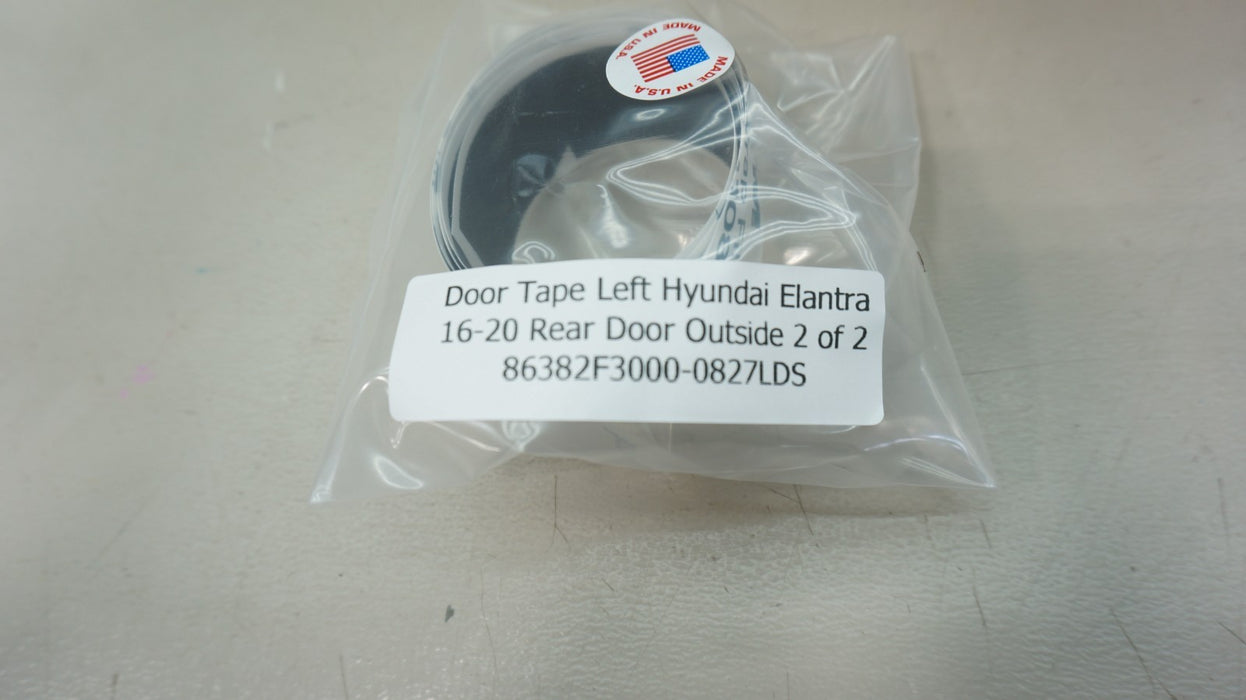 2017-2020 HYUNDAI ELANTRA SET OF BLACK OUT DOOR TAPE AND STONE GUARD 86391F2000