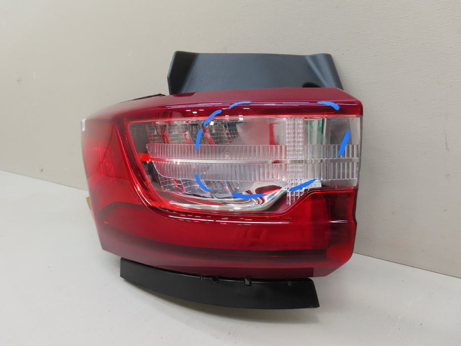 2018-2021 CHEVROLET TRAVERSE LEFT REAR DRIVER SIDE TAIL LIGHT OUTER OEM