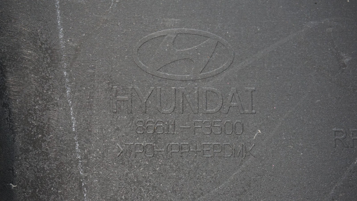 2019-2020 HYUNDAI ELANTRA 4DR SEDAN REAR BUMPER COVER PANEL OEM 86611-F3500