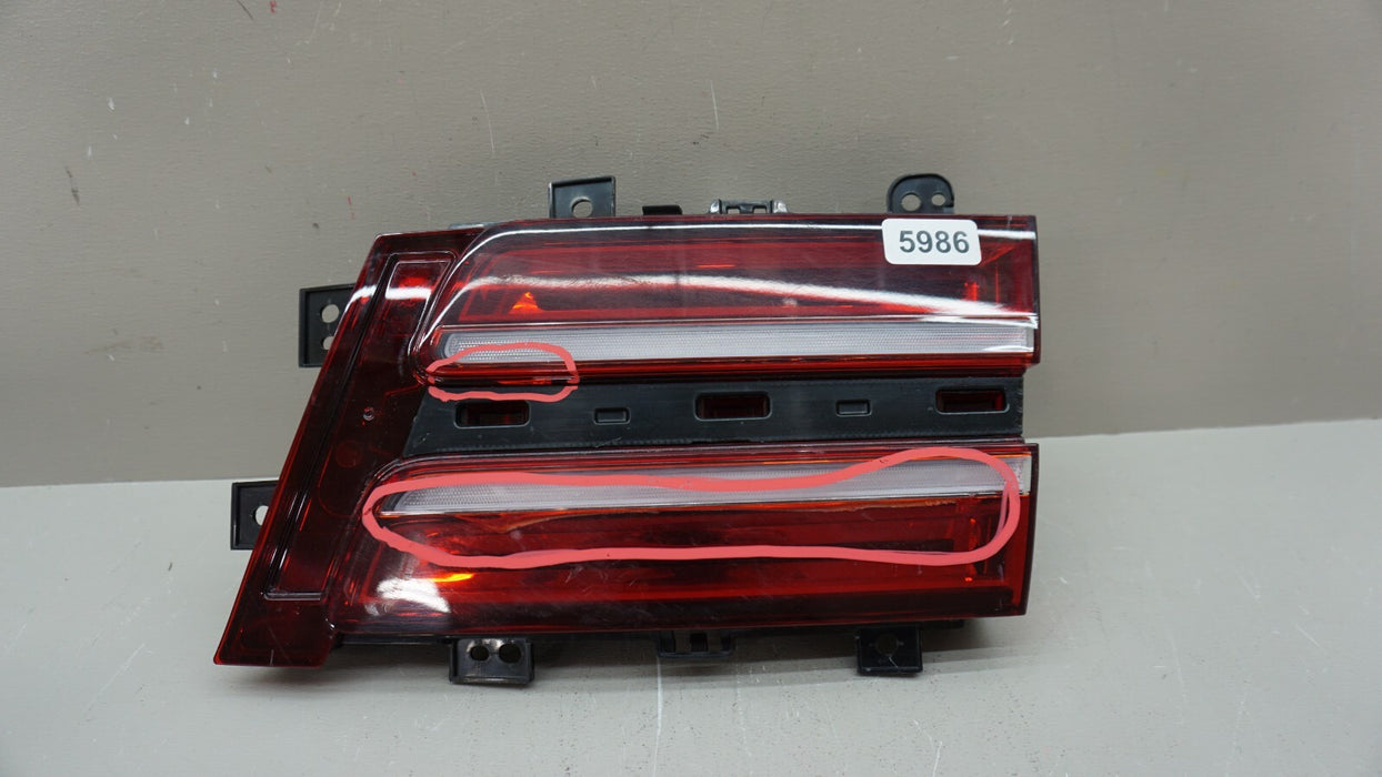 2021 GENESIS GV80 REAR RH RIGHT PASSENGER SIDE INNER TAIL LIGHT OEM