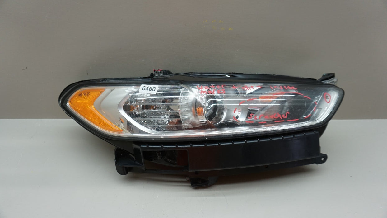 2013-2016 FORD FUSION FRONT RH RIGHT PASSENGER SIDE HEADLIGHT OEM