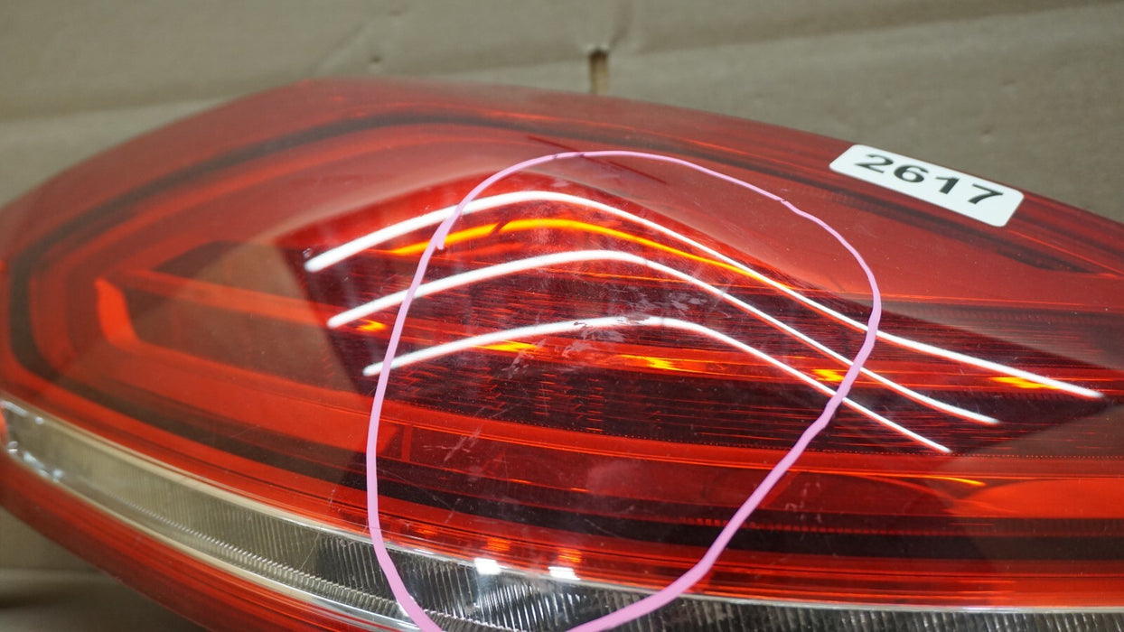 2010-2013 PORSCHE PANAMERA TURBO LH LEFT DRIVER SIDE TAIL LIGHT OEM