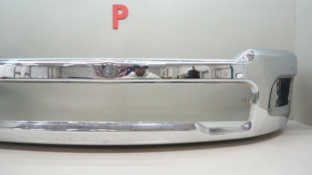2025-2026 DODGE RAM 1500 FRONT CHROME METAL BUMPER COVER 7GB361Z0AA OEM