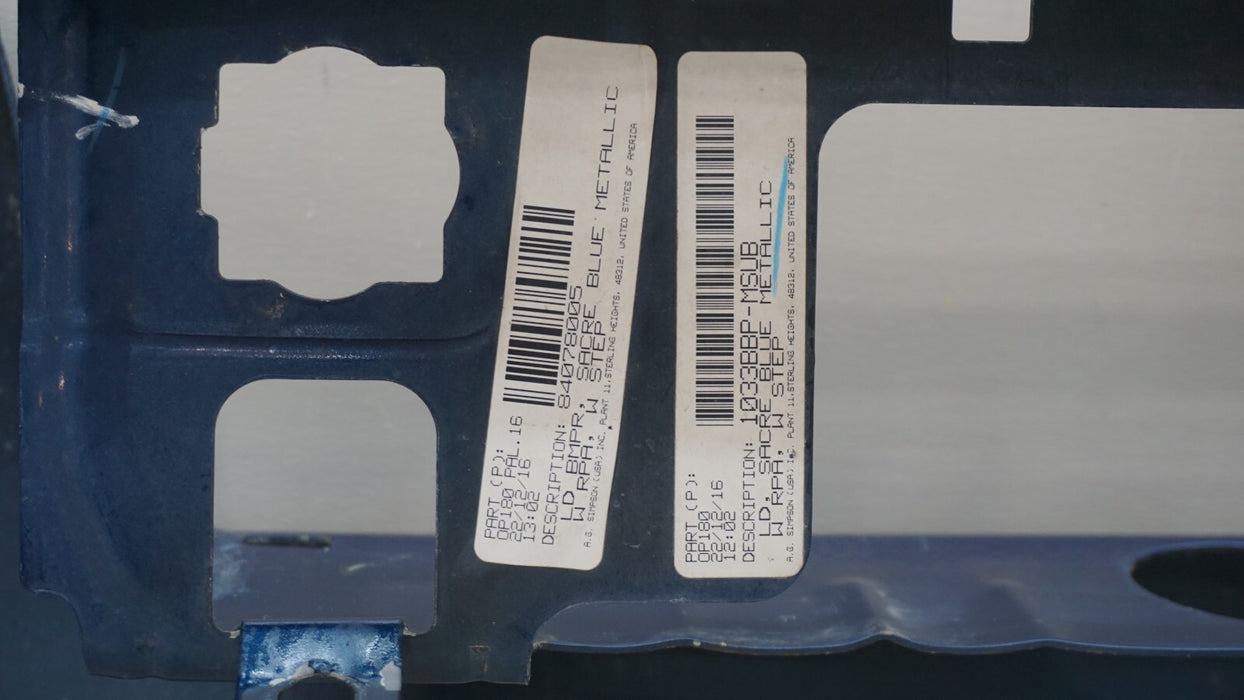 2014-2018 CHEVROELT SILVERADO 1500 REAR BUMPER COVER OEM 14 15 16 17 18