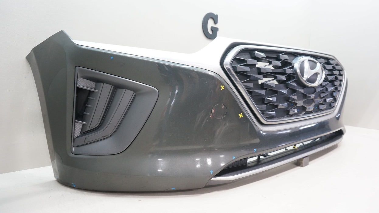 2017-2019 HYUNDAI IONIQ FRONT BUMPER COVER PANEL WITH GRILLE OEM 86511-G2500