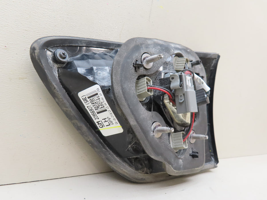 2013-2017 CHEVROLET TRAVERSE REAR LEFT DRIVER TAIL LIGHT INNER OEM
