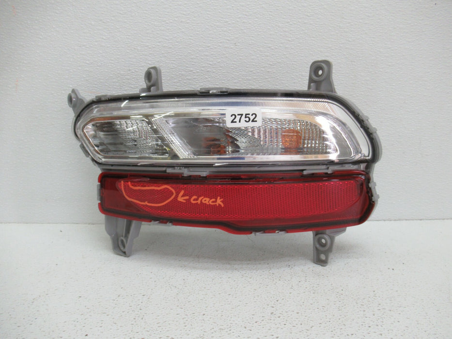 2019-2021 KIA SPORTAGE RAER RIGHT PASSENGER SIDE BUMPER LIGHT TAIL LIGHT OEM