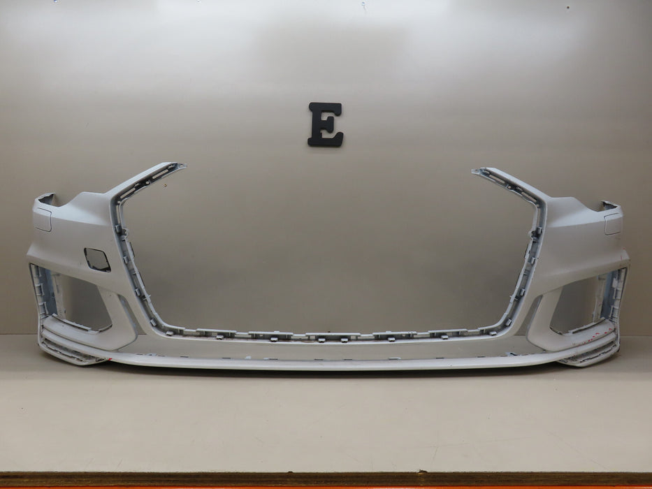 2019-2020 AUDI A6 FRONT BUMPER COVER OEM 4K0807437C