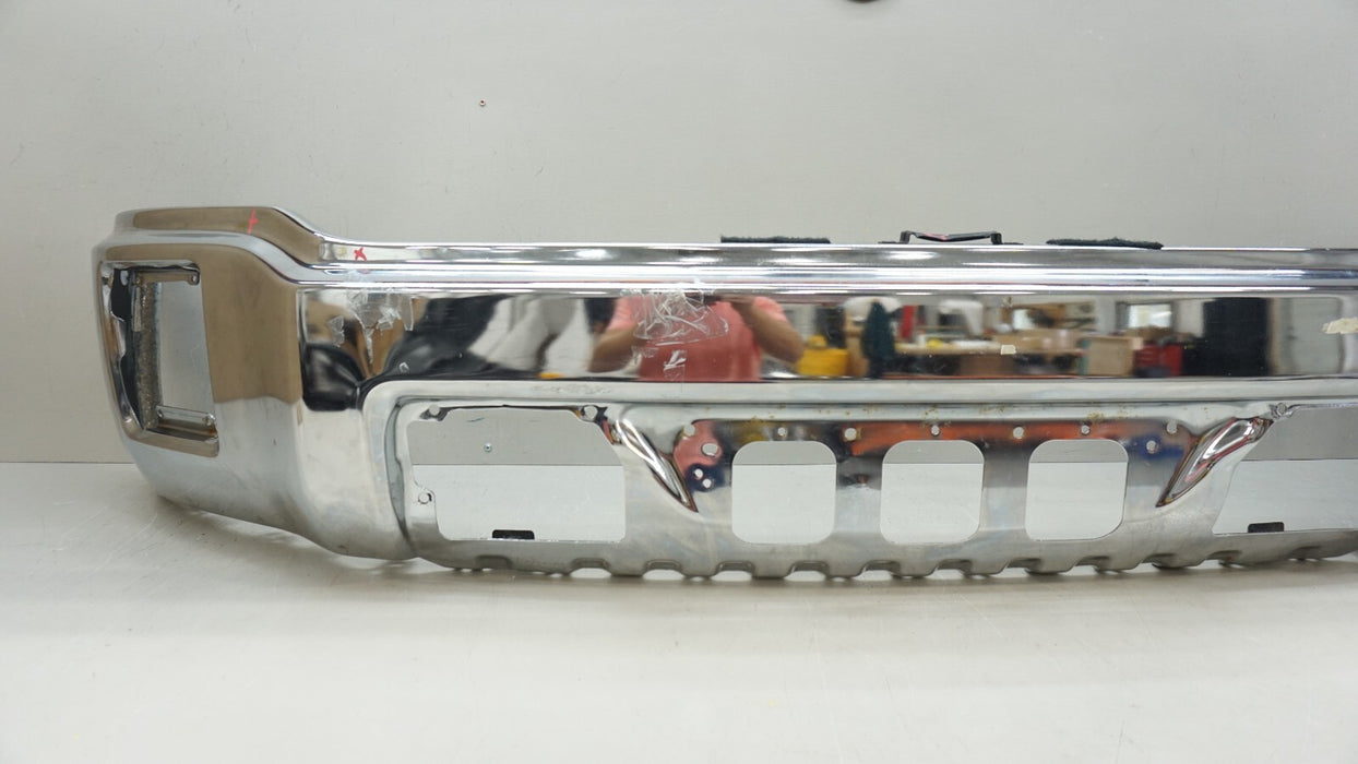 2014-2015 GMC SIERRA 1500 PICKUP FRONT METAL BUMPER COVER PANEL OEM 134Z15