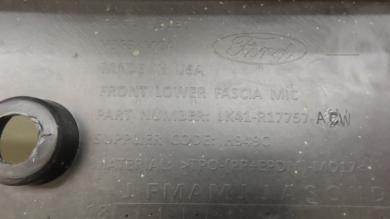 2020-2024 FORD TRANSIT 150,250,350 FRONT LOWER BUMPER COVER OEM