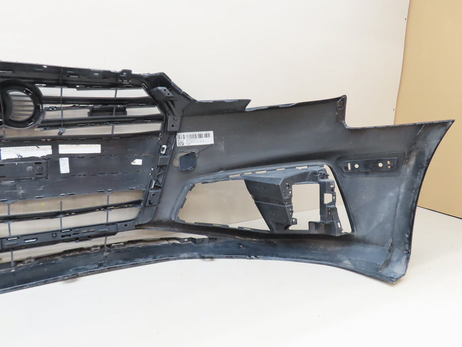 2017 2018 2019 AUDI S4 S-LINE B9 FRONT BUMPER COVER OEM 8W0807437AB