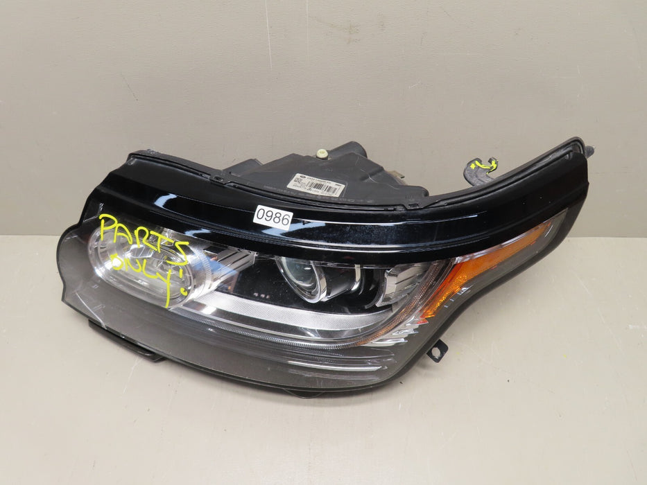2013-2017 RANGE ROVER LEFT DRIVER XENON HID HEADLIGHT OEM CK52-13W030-FD 4 PARTS