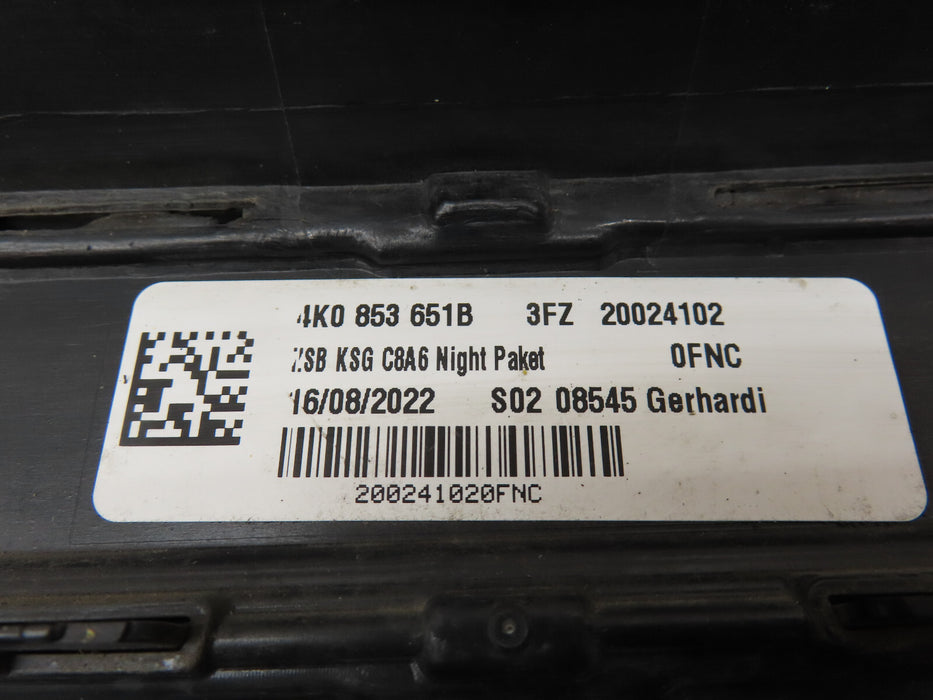 2020 2021 AUDI A6 FRONT RADIATOR GRILL GRILLE OEM