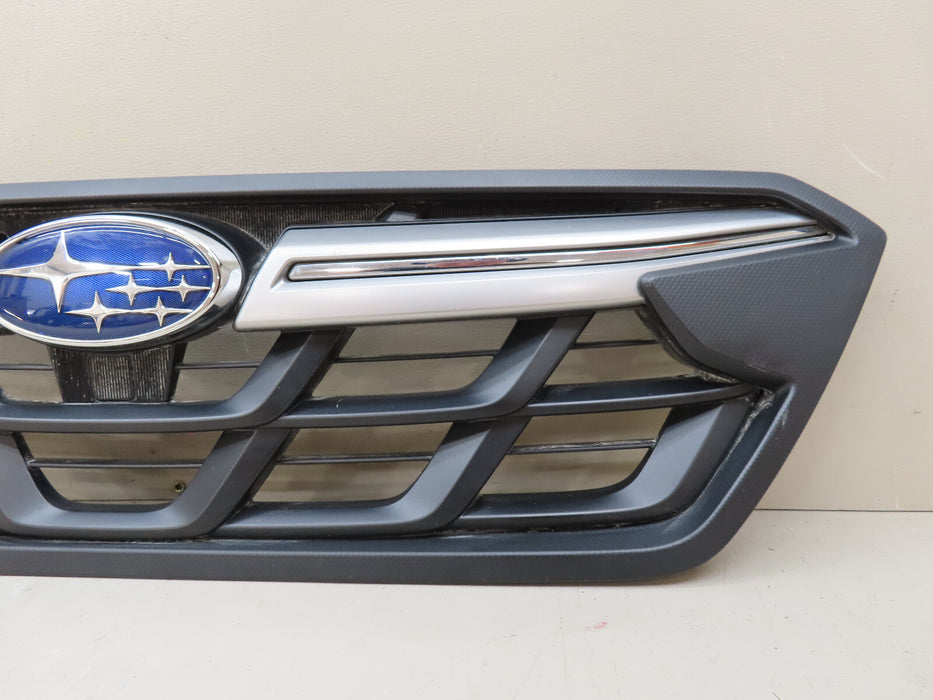 2021-2023 SUBARU CROSSTREK FRONT UPPER GRILLE GRILL W/ EMBLEM OEM 91122FL240