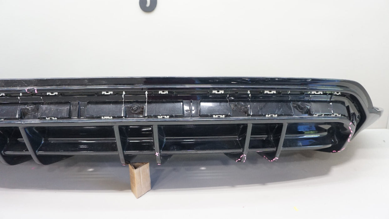 2022-2023 AUDI E-TRON GT REAR LOWER BUMPER VALANCE DIFFUSER 4J3807983 OEM