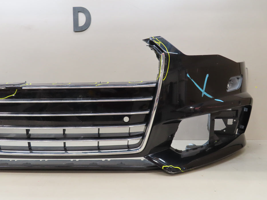 2016 2017 2018 AUDI A6 FRONT BUMPER COVER OEM 4G0807437