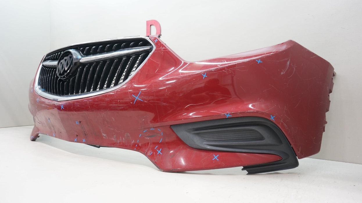 2017-2021 BUICK ENCORE FRONT BUMPER COVER PANEL WITH GRILLE OEM 42645803