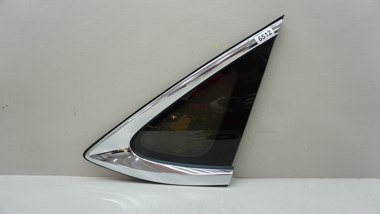 2018-2021 LEXUS LS500 REAR LH LEFT DRIVER SIDE QUARTER WINDOW GLASS OEM