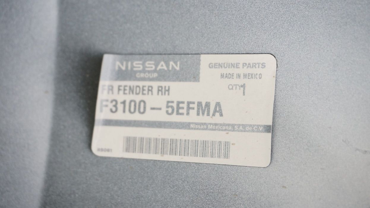 2020-2025 NISSAN VERSA FRONT RIGHT PASSENGER SIDE FENDER PANEL OEM F3100-5EFMA