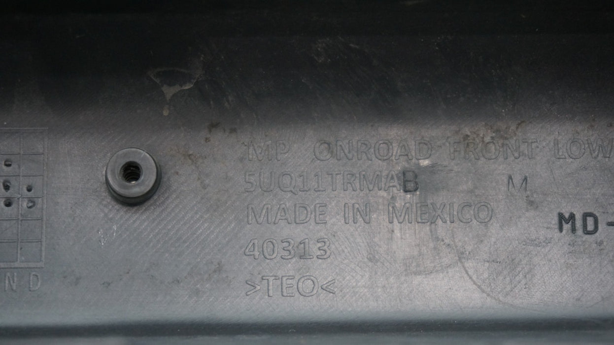 2017-2021 JEEP COMPASS ALTITUDE LATITUDE FRONT LOWER BUMPER COVER OEM 5UQ11TRMAB