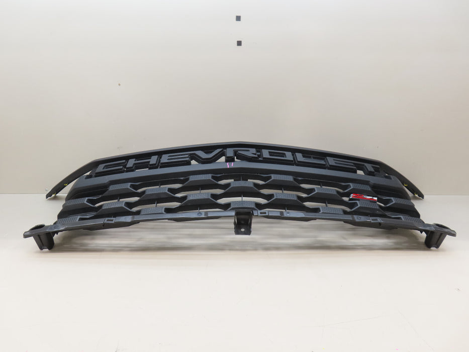 2022-2023 CHEVROLET SIVERADO Z71 FRONT RADIATOR GRILL GRILLE OEM