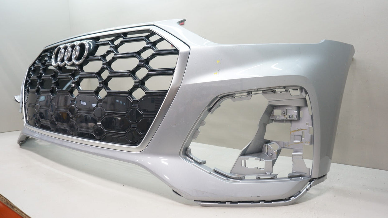 2021-2023 AUDI Q5 FRONT BUMPER COVER PANEL WITH GRILLE OEM 80A807437P