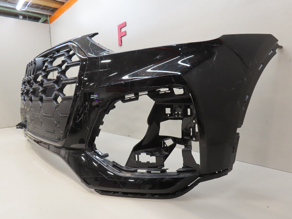 2021 2022 2023 AUDI Q5 FRONT BUMPER COVER W/GRILLE OEM