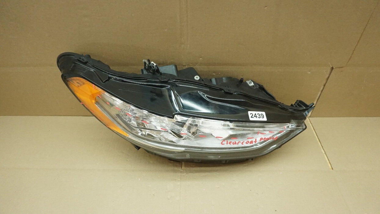 2017-2020 FORD FUSION FRONT RIGHT PASSENGER SIDE HEADLIGHT HALOGEN OEM