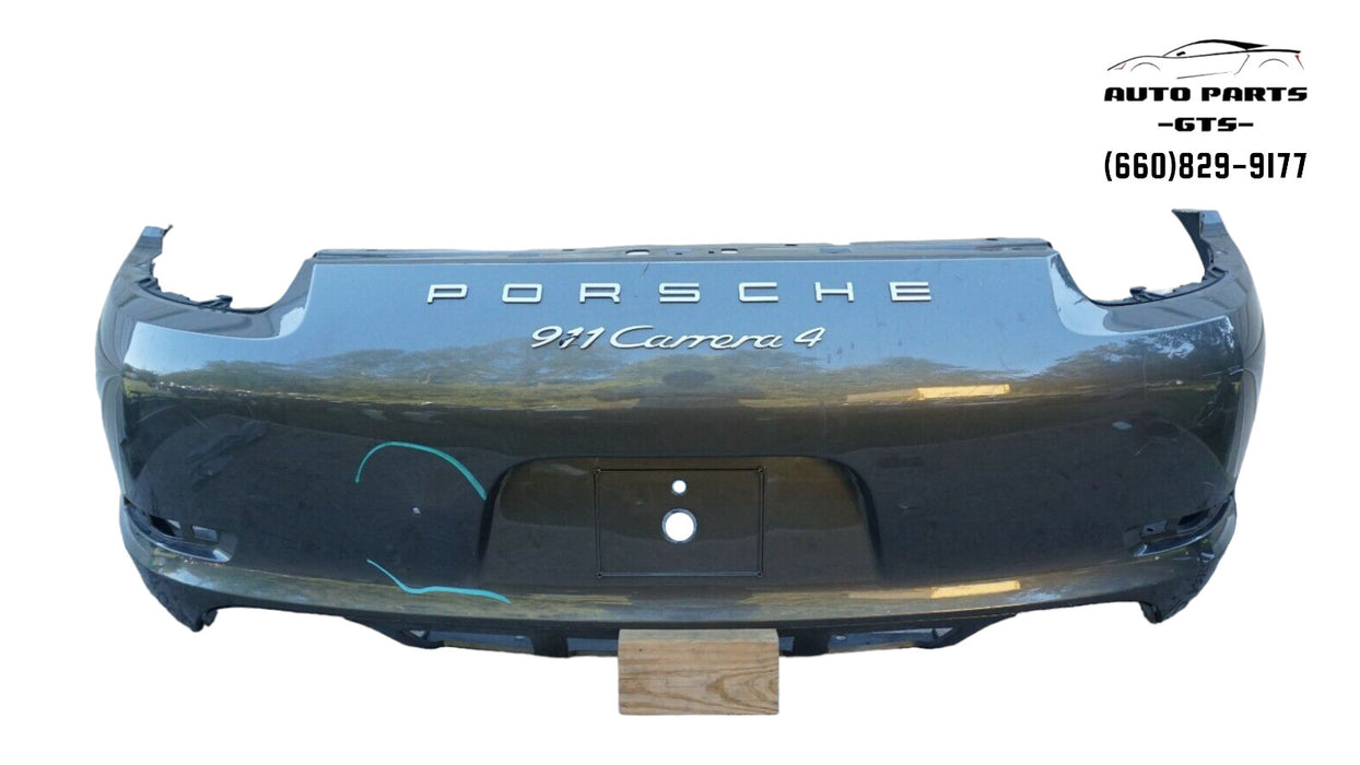 2013-2016 PORSCHE 911 CARERRA 4S REAR BUMPER COVER 99150541105 OEM 13 14 15 16